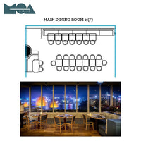 MoA Dining 5-course dinner for 2 Persons Full Seaview Table - National Day (1 Oct) Fireworks Package 十一國慶煙花匯演（五道菜晚餐）