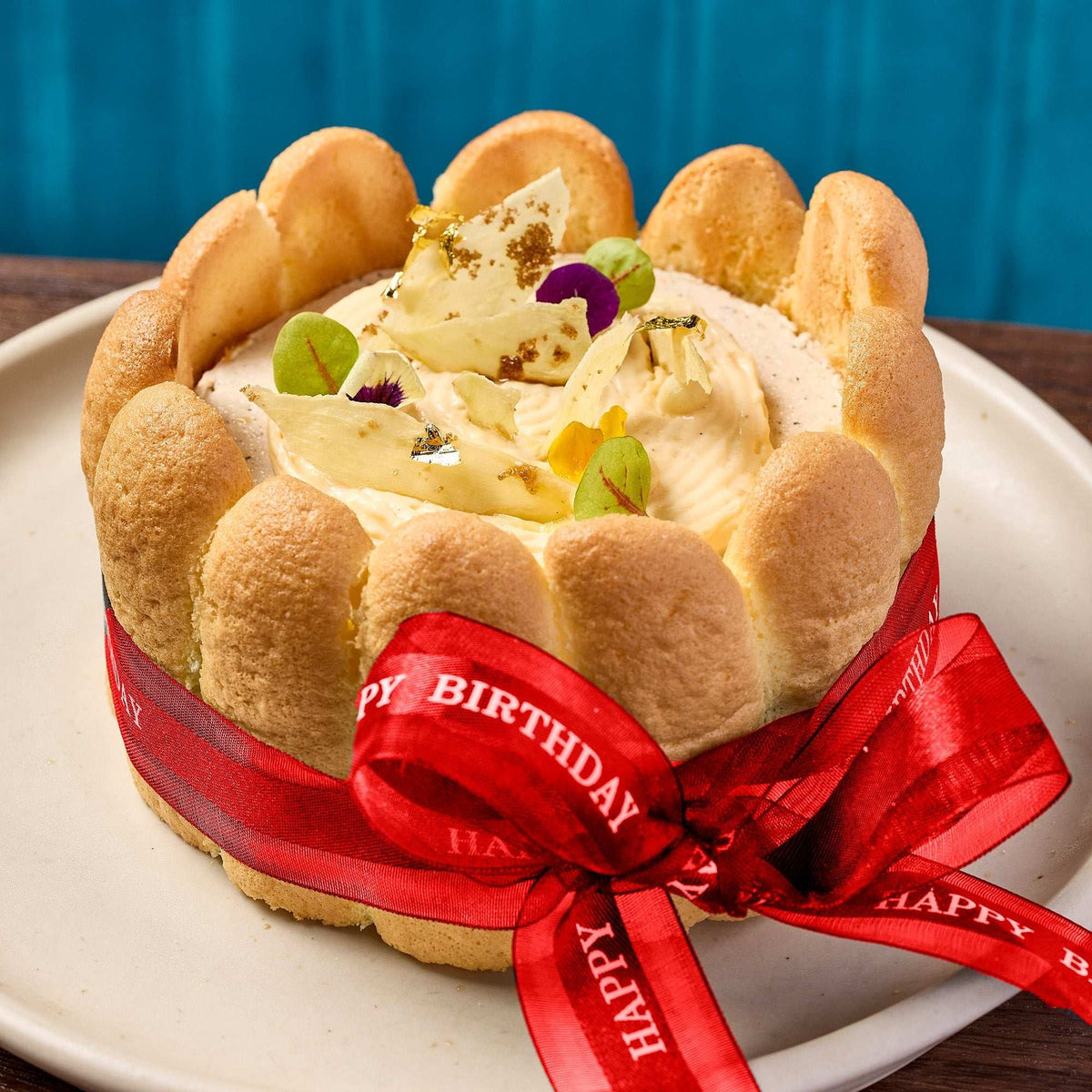 Barley Tea Charlotte Queen Cake for Two - Woolly Pig Hong Kong