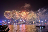 Chinese New Year's Fireworks 2025 - Private Party Space at HUE Dining - Best view in Hong Kong! (10 - 18 persons) 中國新年煙花匯演 最佳維港海景餐廳 HUE 私人包廂 - Woolly Pig Hong Kong