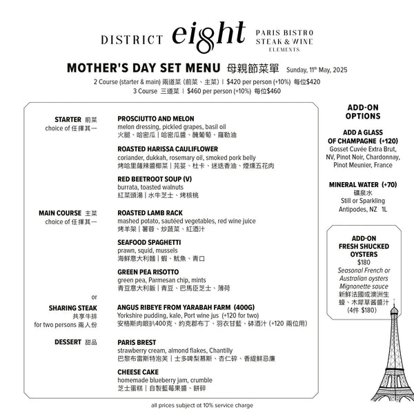 Mother's Day at District 8 - Woolly Pig Hong Kong