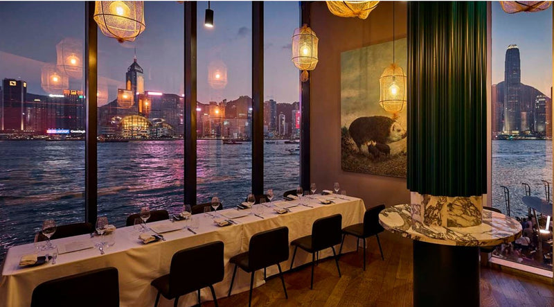 National Day Fireworks 2024 - Private Party Space at HUE Dining - Best view in Hong Kong! (10 - 18 persons) 國慶煙花匯演 最佳維港海景餐廳 HUE 私人包廂 - Woolly Pig Hong Kong