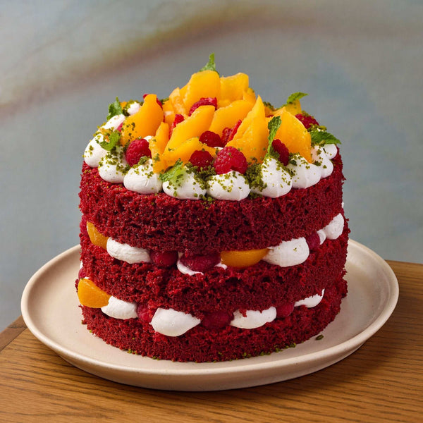 Red Melba Cake - Woolly Pig Hong Kong