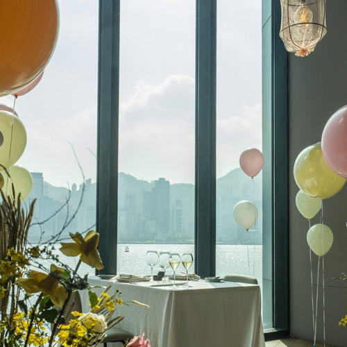 Valentine's Day 2024 - Private Lounge at HUE Dining-Best view in Hong Kong! 情人節最佳維港海景餐廳 HUE 私人包廂 - Woolly Pig Hong Kong