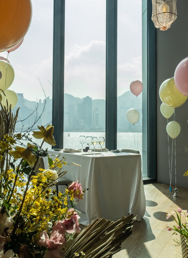 Valentine's Day 2024 - Private Lounge at HUE Dining-Best view in Hong Kong! 情人節最佳維港海景餐廳 HUE 私人包廂 - Woolly Pig Hong Kong